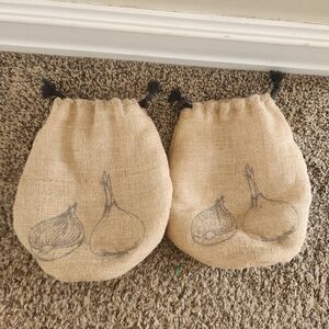 Burlap Onion Bags